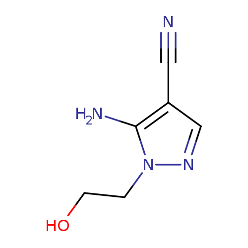5-AMINO-4-CYANO-1-(2-HYDROXYETHYL)PYRAZOLE