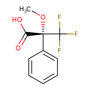 Benzeneacetic acid, a-methoxy-a-(trifluoromethyl)-, (aR)-