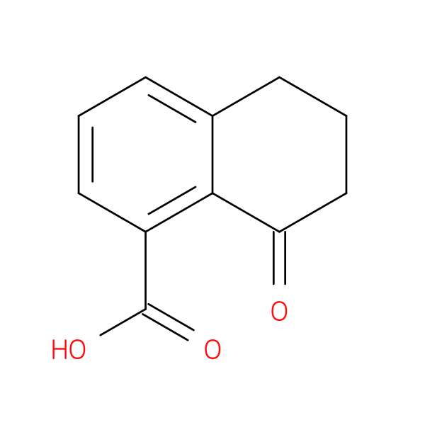 8-Oxo-5,6,7,8-tetrahydronaphthalene-1-carboxylic acid
