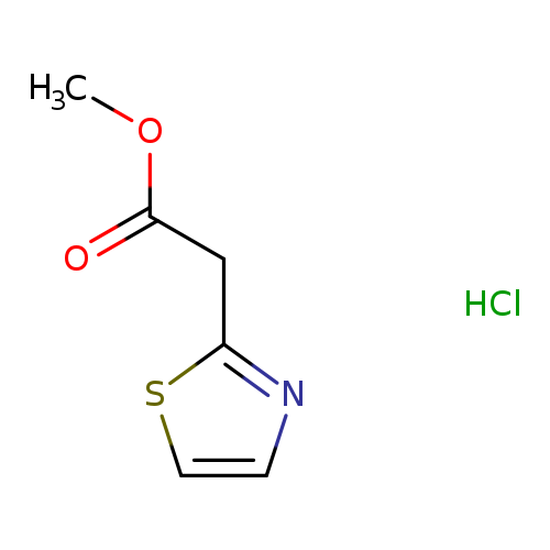 Methyl 2-(1,3-thiazol-2-yl)acetate hydrochloride