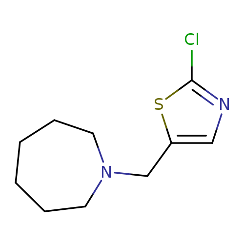 1-[(2-chloro-1,3-thiazol-5-yl)methyl]azepane