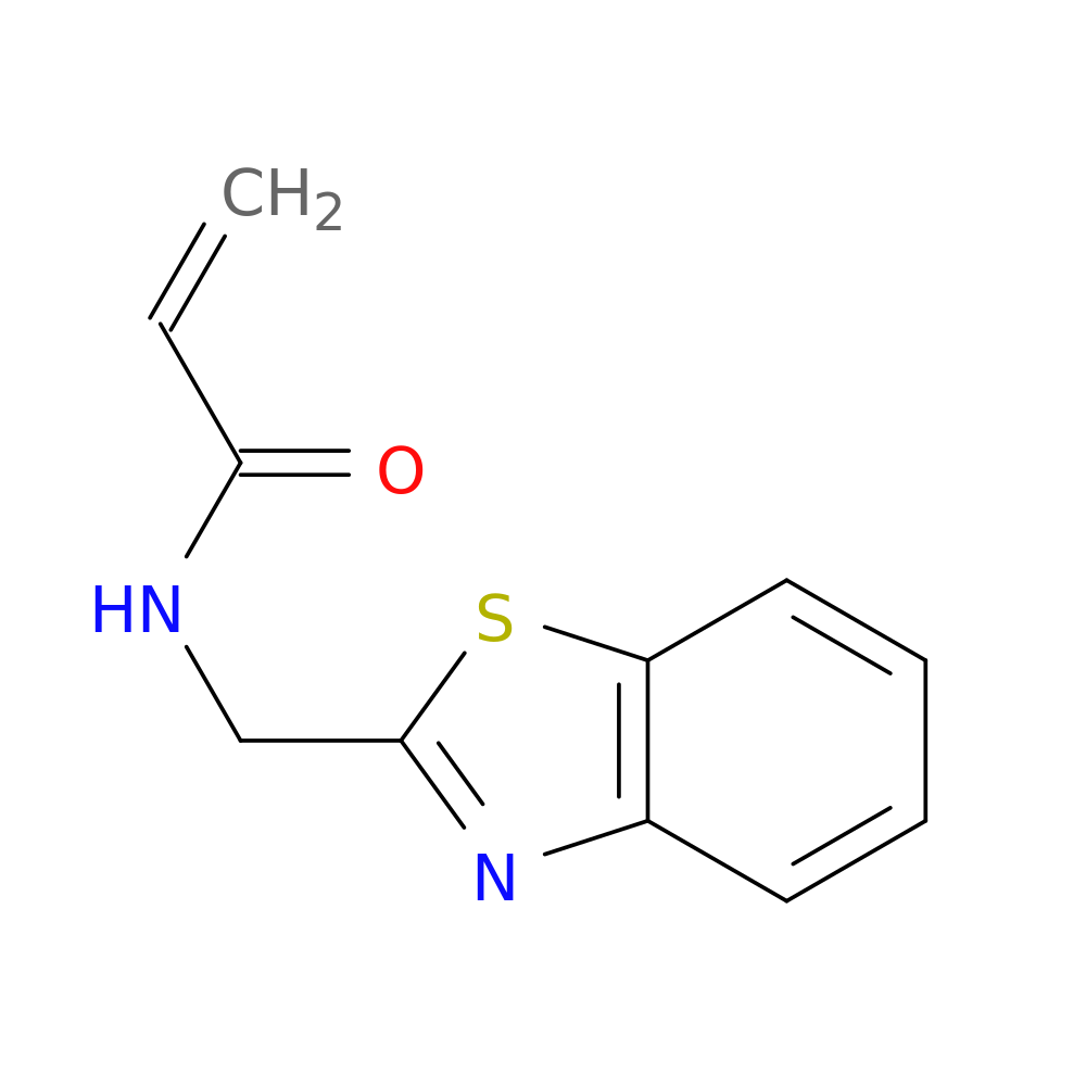 N-[(1,3-benzothiazol-2-yl)methyl]prop-2-enamide