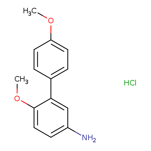 4-methoxy-3-(4-methoxyphenyl)aniline hydrochloride