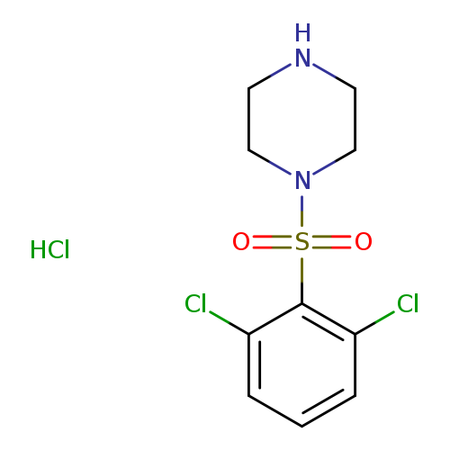 1-[(2,6-Dichlorophenyl)sulfonyl]piperazine, HCl