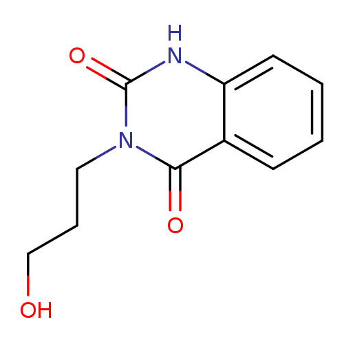 3-(3-Hydroxypropyl)-1,2,3,4-tetrahydroquinazoline-2,4-dione