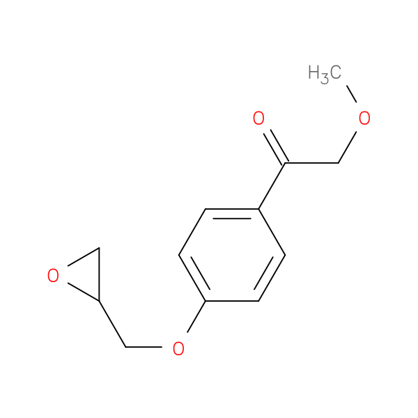 Ethanone,2-methoxy-1-[4-(2-oxiranylmethoxy)phenyl]-