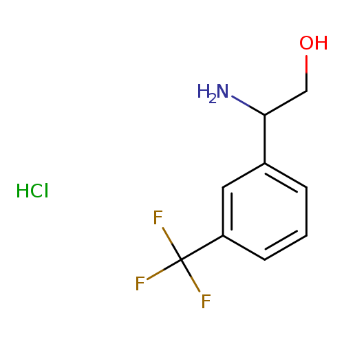 2-AMINO-2-(3-(TRIFLUOROMETHYL)PHENYL)ETHANOL HYDROCHLORIDE