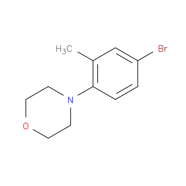 4-(4-Bromo-2-methylphenyl)morpholine