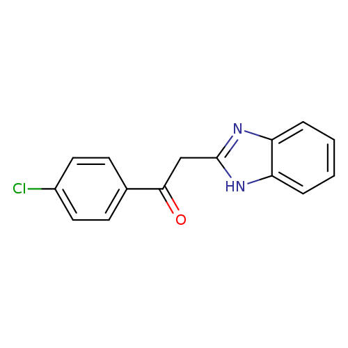 2-(1H-1,3-benzodiazol-2-yl)-1-(4-chlorophenyl)ethan-1-one