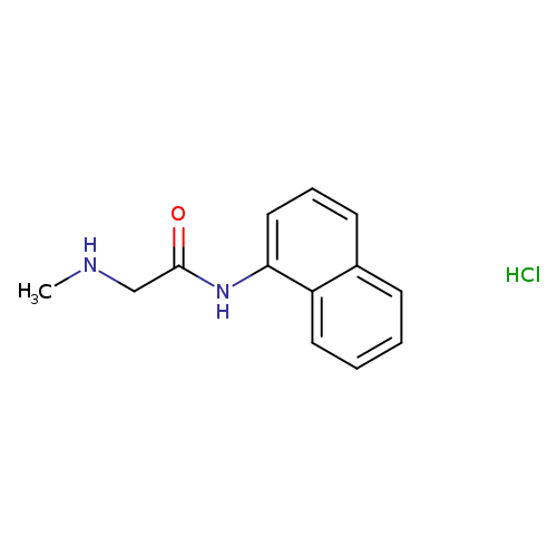 2-(Methylamino)-n-1-naphthylacetamide, HCl