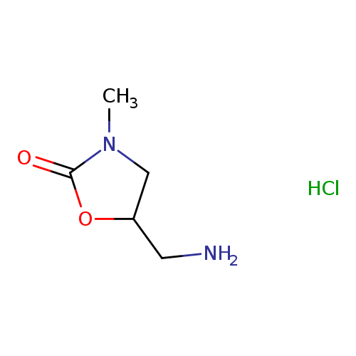 5-(aminomethyl)-3-methyl-1,3-oxazolidin-2-one hydrochloride