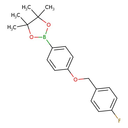 1,3,2-Dioxaborolane, 2-[4-[(4-fluorophenyl)methoxy]phenyl]-4,4,5,5-tetramethyl-