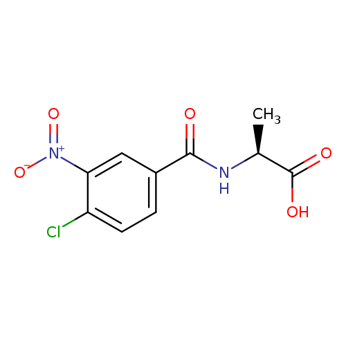 (2S)-2-[(4-chloro-3-nitrophenyl)formamido]propanoic acid