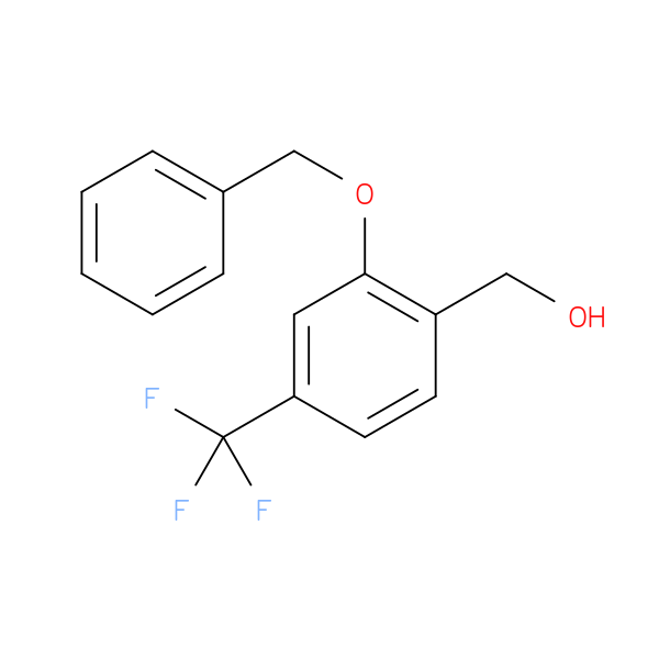 (2-(Benzyloxy)-4-(trifluoromethyl)phenyl)methanol