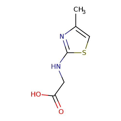 2-[(4-Methyl-1,3-thiazol-2-yl)amino]acetic acid