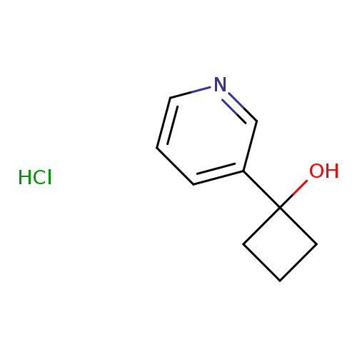 1-(pyridin-3-yl)cyclobutan-1-ol hydrochloride