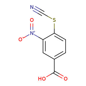 4-(Cyanosulfanyl)-3-nitrobenzoic acid