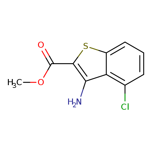 Methyl 3-amino-4-chloro-1-benzothiophene-2-carboxylate
