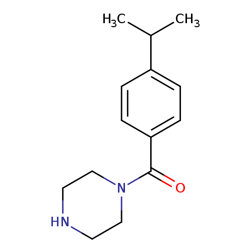 1-([4-(Propan-2-yl)phenyl]carbonyl)piperazine
