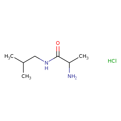 2-Amino-N-isobutylpropanamide hydrochloride