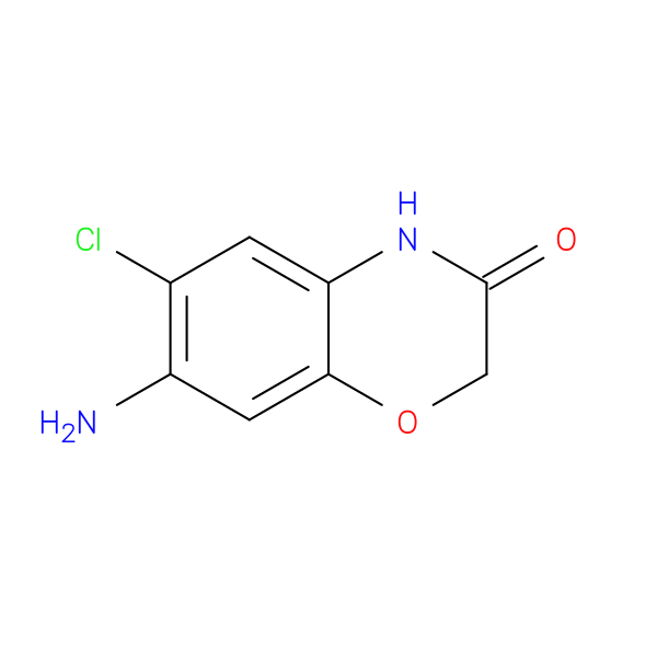 7-Amino-6-chloro-2h-1,4-benzoxazin-3(4h)-one