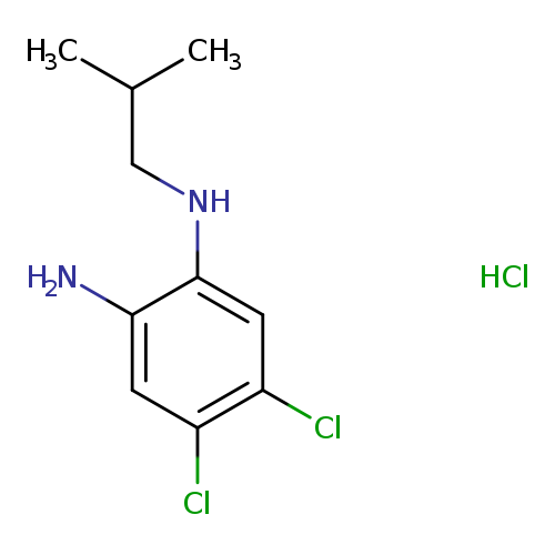 4,5-Dichloro-N1-isobutylphenylene-1,2-diamine, HCl