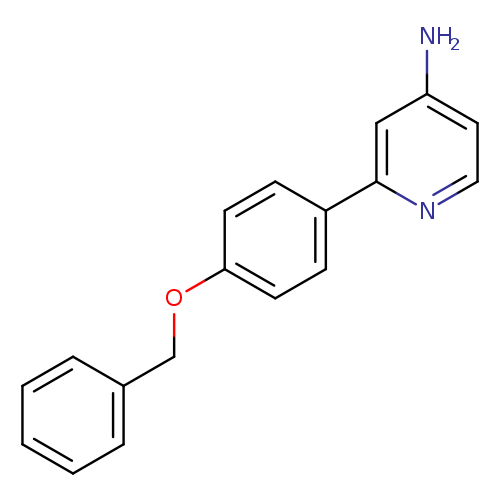 2-[4-(Benzyloxy)phenyl]pyridin-4-amine