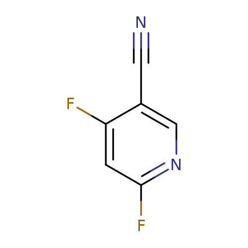 3-Pyridinecarbonitrile, 4,6-difluoro-
