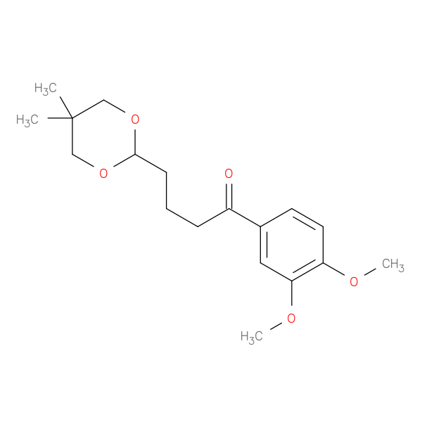 3',4'-Dimethoxy-4-(5,5-dimethyl-1,3-dioxan-2-yl)butyrophenone