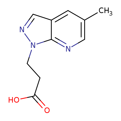 3-(5-Methyl-1H-pyrazolo[3,4-b]pyridin-1-yl)propanoic acid