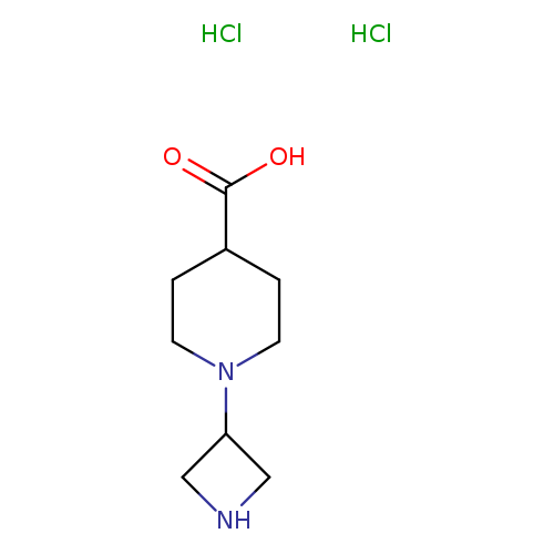 1-(azetidin-3-yl)piperidine-4-carboxylicaciddihydrochloride