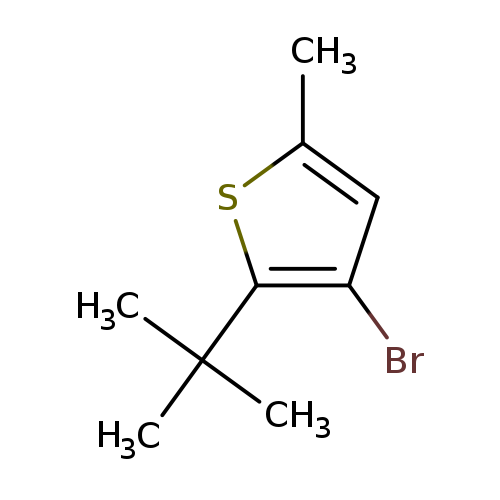 3-bromo-2-(tert-butyl)-5-methylthiophene