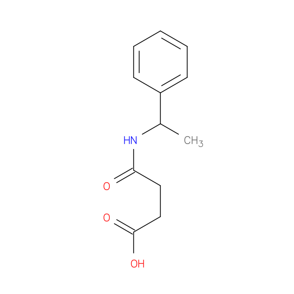 3-[(1-phenylethyl)carbamoyl]propanoic acid