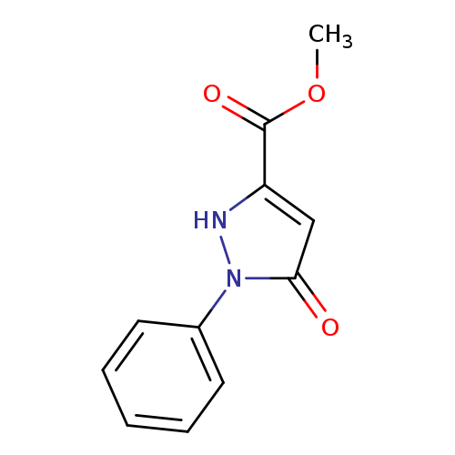 1H-Pyrazole-3-carboxylic acid, 2,5-dihydro-5-oxo-1-phenyl-, methyl ester