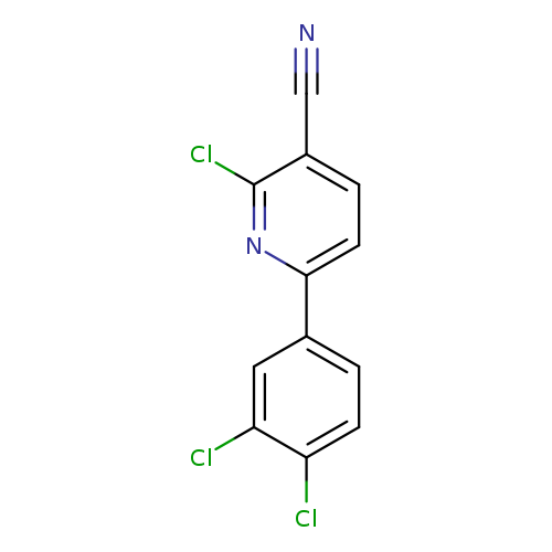 2-chloro-6-(3,4-dichlorophenyl)pyridine-3-carbonitrile