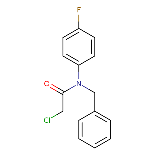N-Benzyl-2-chloro-n-(4-fluorophenyl)acetamide