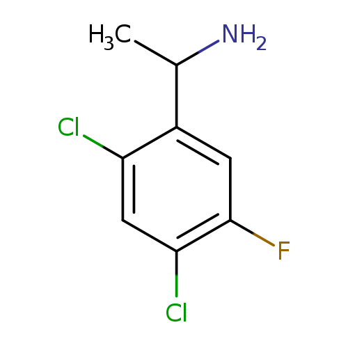 1-(2,4-Dichloro-5-fluorophenyl)ethanamine