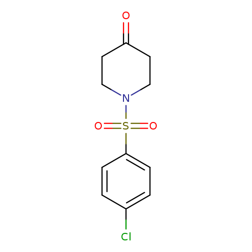 1-[(4-Chlorophenyl)sulfonyl]tetrahydro-4(1h)-pyridinone