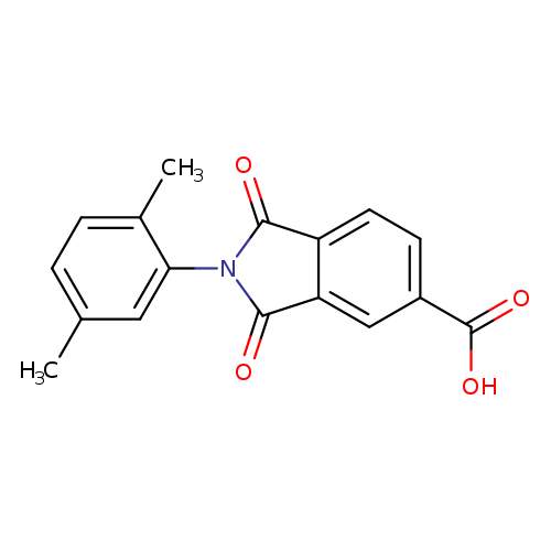 2-(2,5-Dimethyl-phenyl)-1,3-dioxo-2,3-dihydro-1h-isoindole-5-carboxylic acid