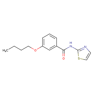 3-butoxy-N-(1,3-thiazol-2-yl)benzamide