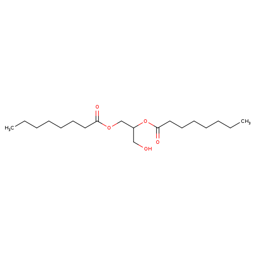 Octanoic acid,1,1'-[1-(hydroxymethyl)-1,2-ethanediyl] ester