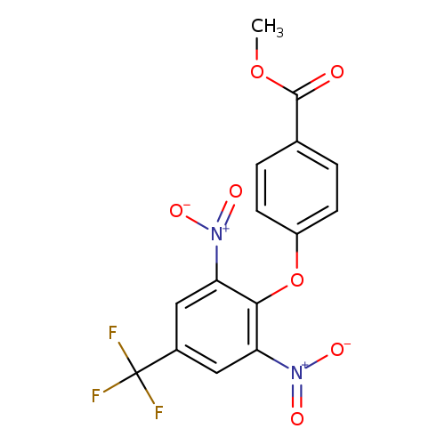 methyl 4-[2,6-dinitro-4-(trifluoromethyl)phenoxy]benzoate