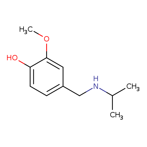 2-methoxy-4-{[(propan-2-yl)amino]methyl}phenol