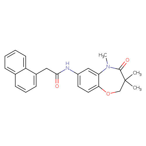 2-(naphthalen-1-yl)-N-(3,3,5-trimethyl-4-oxo-2,3,4,5-tetrahydro-1,5-benzoxazepin-7-yl)acetamide