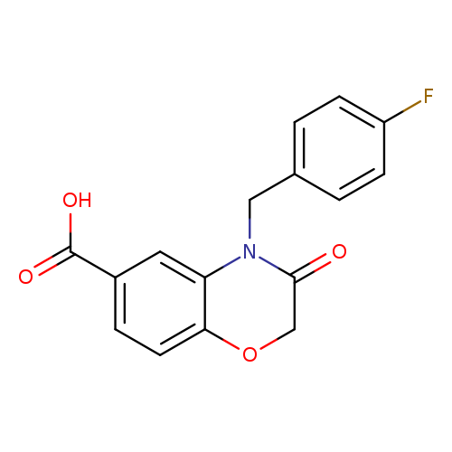 4-(4-Fluorobenzyl)-3-oxo-3,4-dihydro-2h-1,4-benzoxazine-6-carboxylic acid