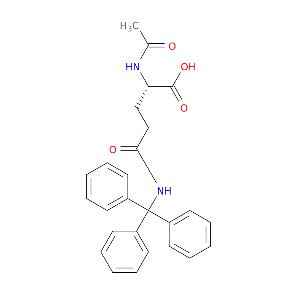 N2-Acetyl-N5-(triphenylmethyl)-L-glutamine