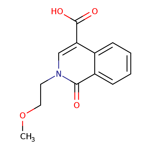 2-(2-methoxyethyl)-1-oxo-1,2-dihydroisoquinoline-4-carboxylic acid