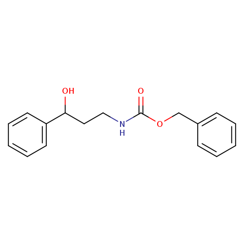 Benzyl 3-hydroxy-3-phenylpropylcarbamate