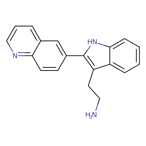 2-(2-(Quinolin-6-yl)-1H-indol-3-yl)ethanamine