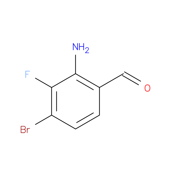 2-Amino-4-bromo-3-fluorobenzaldehyde